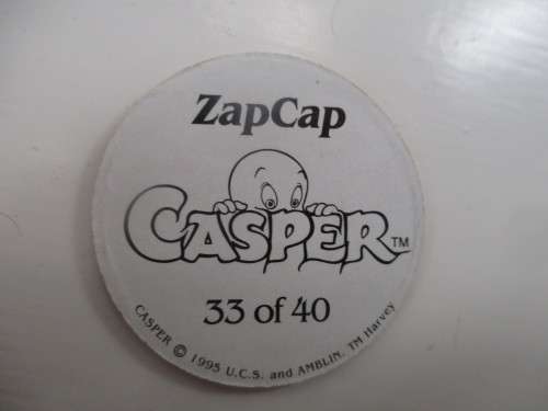 VINTAGE CASPER ZAP CAP TAZOS  4 PIECES
