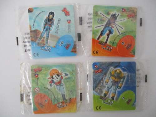 DRAGON BALL Z /  GT  - UNOPENED CARDS - SEALED IN PLASTIC - 4
