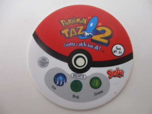 POKEMON LOT OF 4 DIFFERENT TAZOS