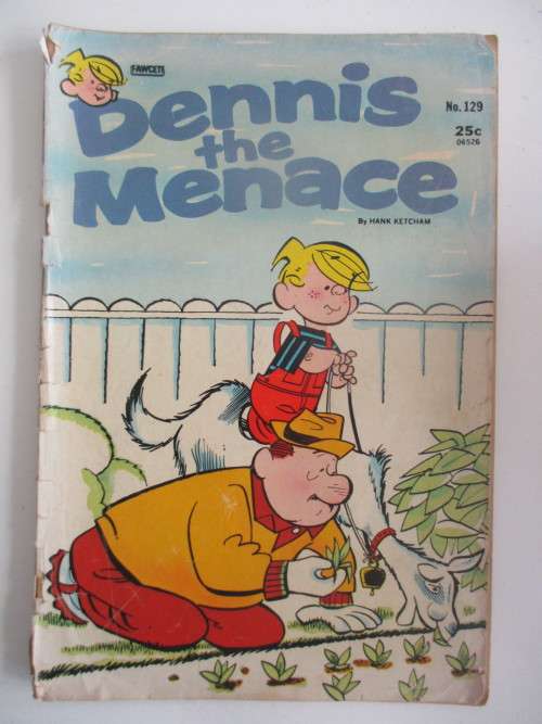 FAWCETT COMICS - DENNIS THE MENACE AND MARGRET -   NO. 129  1973