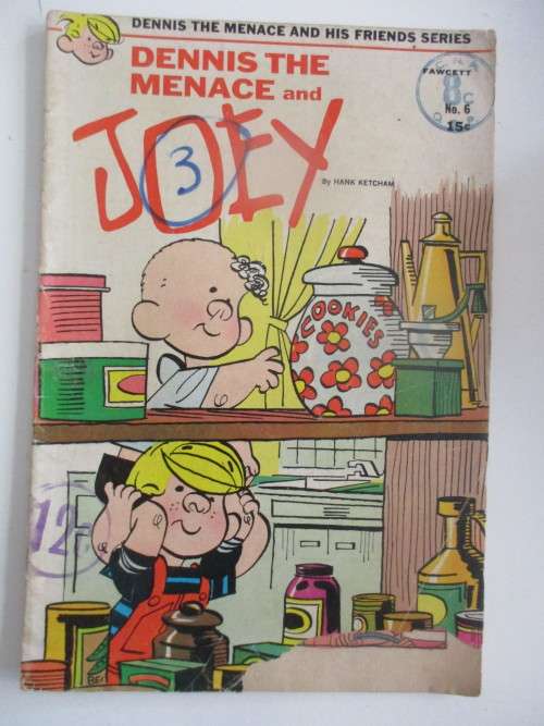 FAWCETT COMICS - DENNIS THE MENACE AND JOEY -  NO. 6   - 1970