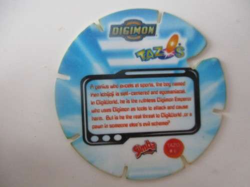 DIGIMON  SIMBA TAZOS  -     8   PIECES