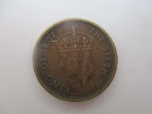 CHINA - HONG KONG - 1949 -  5 c  COIN