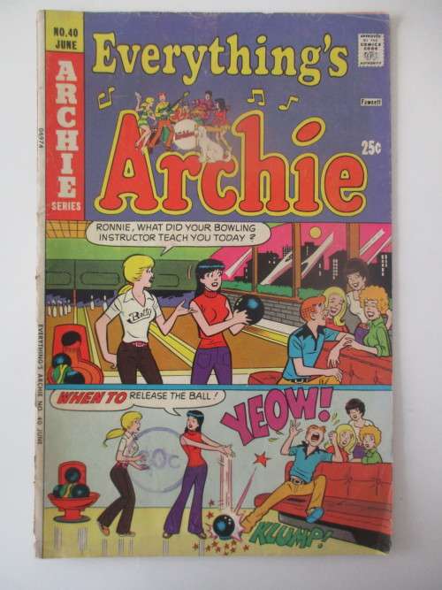 ARCHIE SERIES COMICS - EVERYTHINGS ARCHIE -  NO. 40 - 1975