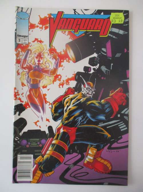 IMAGE COMICS  - VANGUARD  NO. 2   - 1993