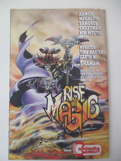 CONTINUITY COMICS -  HYBRIDS -  NO. 1 -  1994