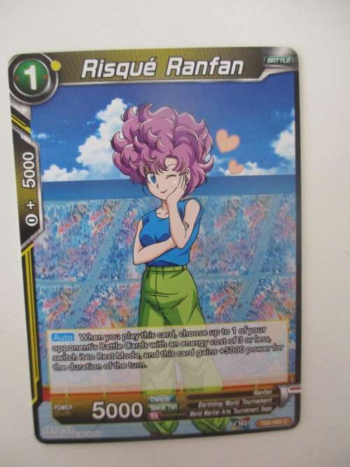 DRAGON BALL Z TRADING CARD -  RISQUE RANFAN