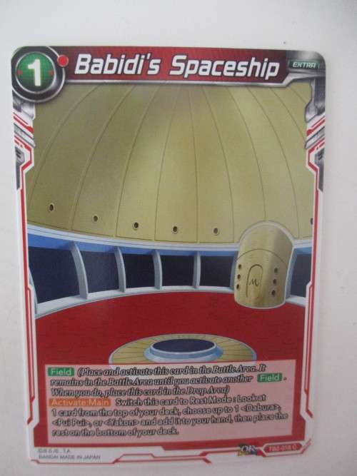DRAGON BALL Z TRADING CARD -   BADIDI`S SPACESHIP