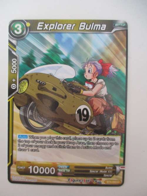 DRAGON BALL Z TRADING CARD -   EXPLORER BULMA
