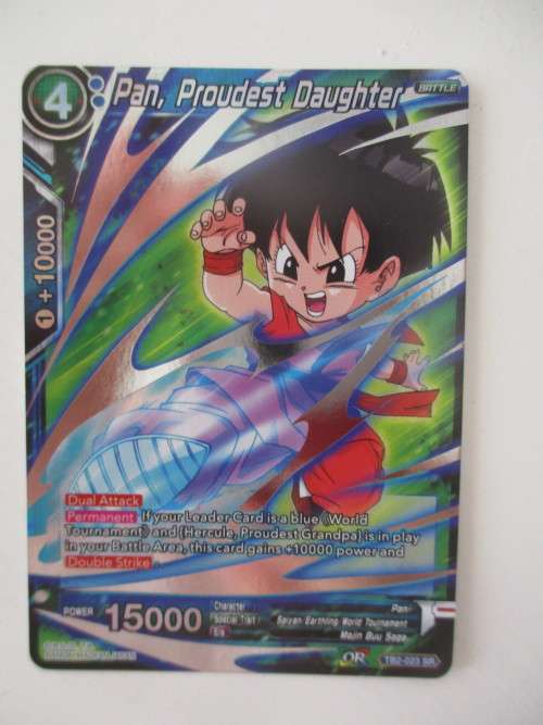 DRAGON BALL Z TRADING CARD -  FOIL CARD - -  PAN PROUDEST DAUGHTER