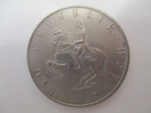 AUSTRIA - 5 SCHILLING - 1969  GREAT DETAIL COIN