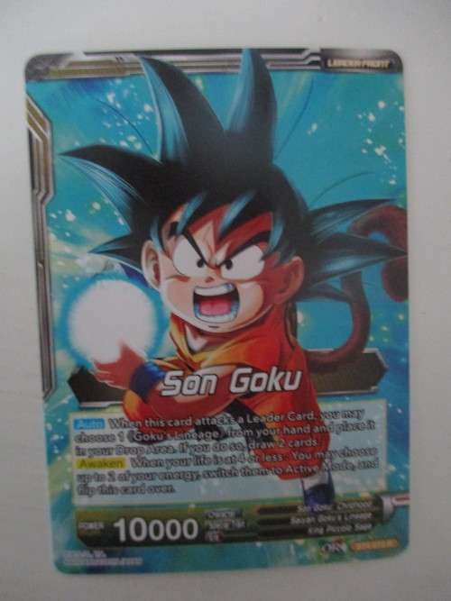 DRAGON BALL Z TRADING CARD -  FOIL CARD - LEGACY BEARER SON GOKU