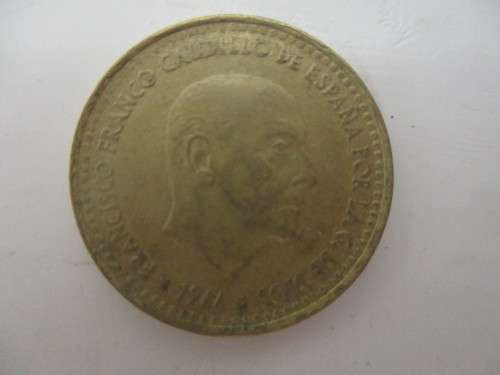 SPAIN 1 PESETA - 1966 COIN