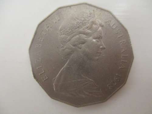 AUSTRALIA 50c COIN 1978