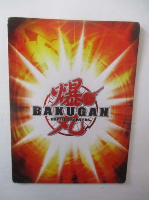 VINTAGE METAL BAKUGAN TRADING CARD - TIDAL BREEZE - 2009
