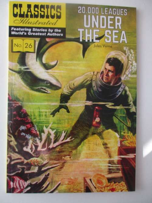 CLASSICS ILLUSTRATED 20 000 LEAGUES UNDER THE SEA -  2016
