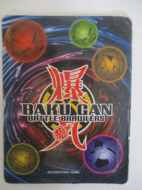 VINTAGE METAL BAKUGAN TRADING CARD - COMMAND CARD