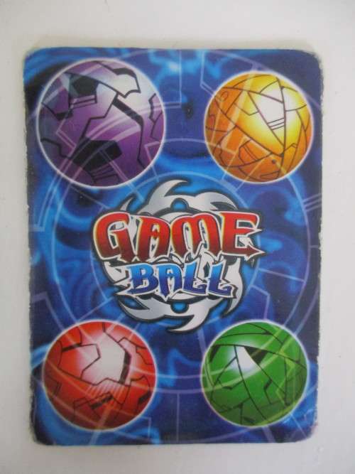 VINTAGE METAL BAKUGAN TRADING CARD - COMMAND CARD