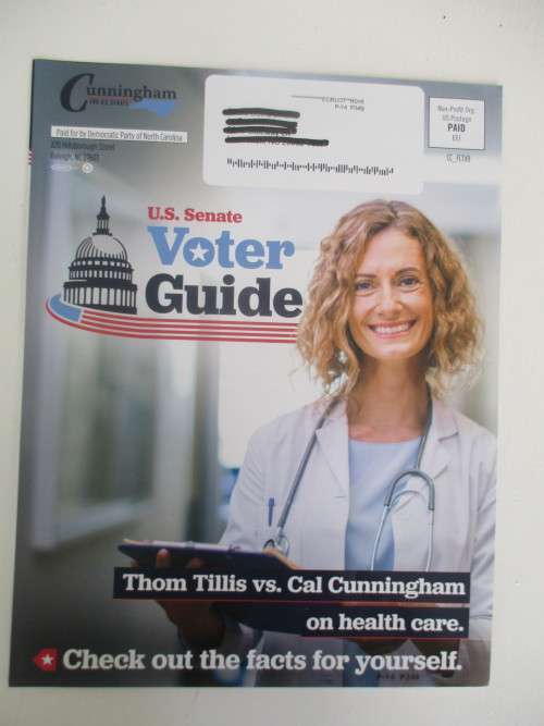 U.S. SENATE VOTER GUIDE USA TRUMP BIDEN