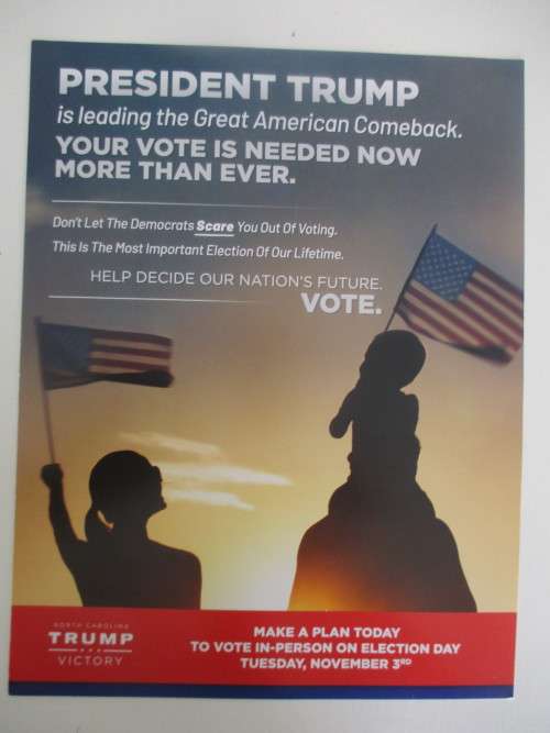 YOUR VOTE IS NEEDED USA TRUMP BIDEN
