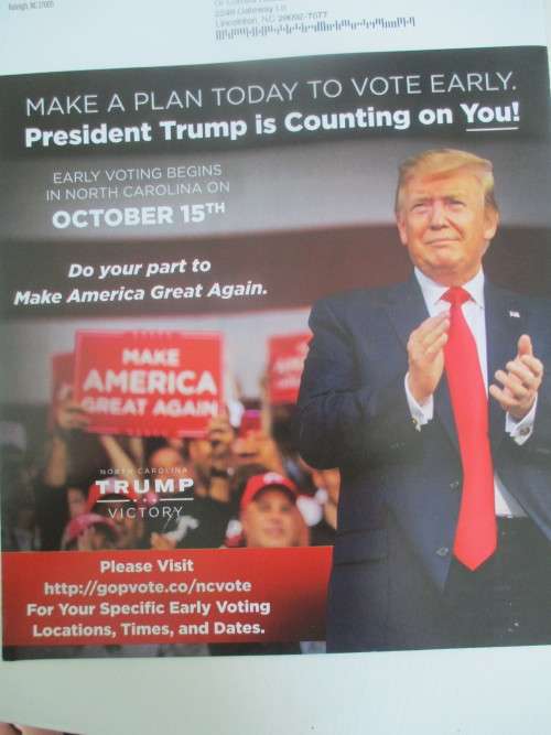 CAMPAIGN FLYER - MAKE AMERICA GREAT AGAIN