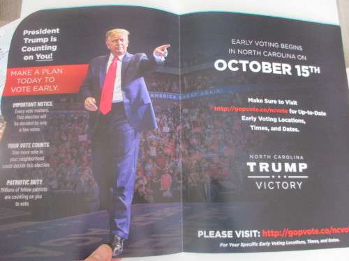 CAMPAIGN FLYER - MAKE AMERICA GREAT AGAIN