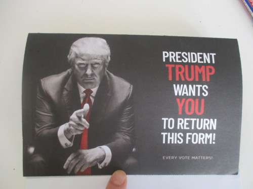 ABSENTEE BALLOT REQUEST FORM USA -  TRUMP VERSUS BIDEN