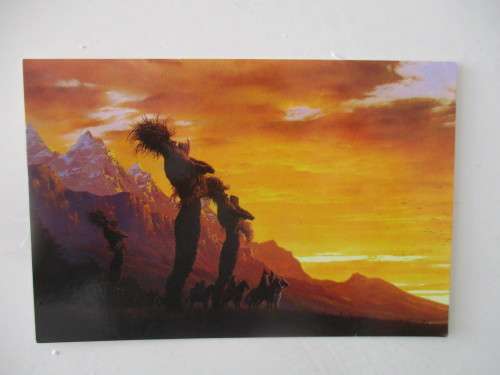 AUTOGRAPHED / SIGNED - TED NASMITH - ARTIST THE TOLKIEN RETURN OF THE KING