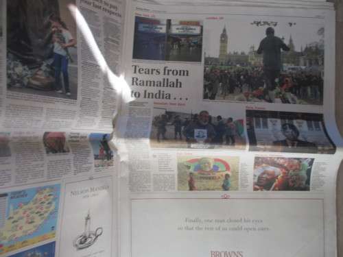 FULL NEWSPAPER MANDELA SUNDAY TIMES HIS FINAL MOMENTS SUNDAY TIMES  2013