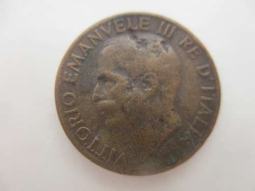 ITALY  5 CENTESIMI  1936 LOVELY COIN
