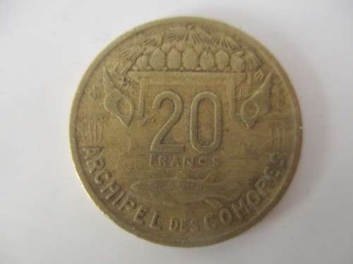 FRANCE - 20 ARCHIPEL  DES  COMORES  20 FRANCS 1964