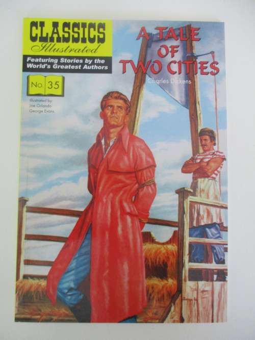 CLASSICS ILLUSTRATED COMICS  NO. 35 A TALE OF TWO CITIES -  2017