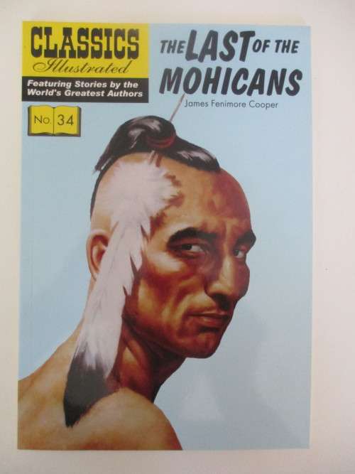 CLASSICS ILLUSTRATED COMICS - THE LAST OF HE MOHICANS NO. 34 -  2016