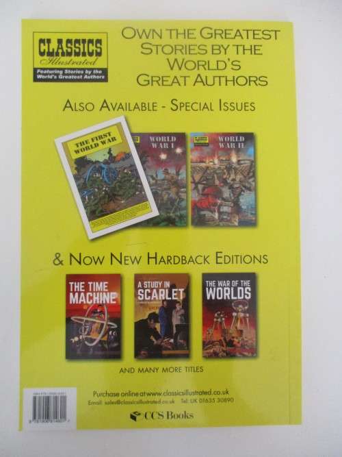 CLASSICS ILLUSTRATED COMICS - THE LAST OF HE MOHICANS NO. 34 -  2016