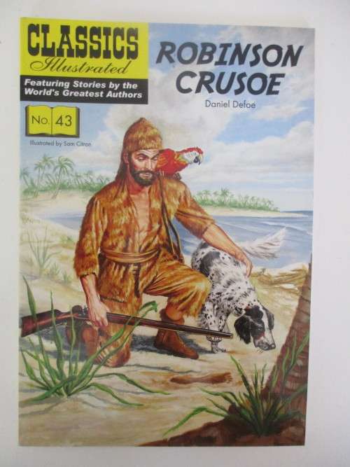 CLASSICS ILLUSTRATED COMICS - ROBINSON CRUSOE -  NO. 43 -  2018