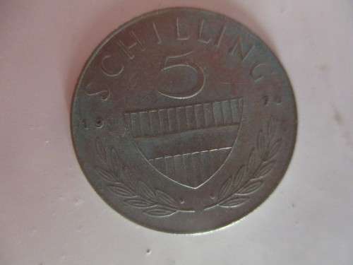 AUSTRIA 5 SCHILLINGS  1970