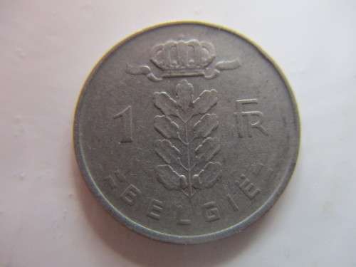 BELGIUM 1 FRANC - 1959 LOVELY COIN