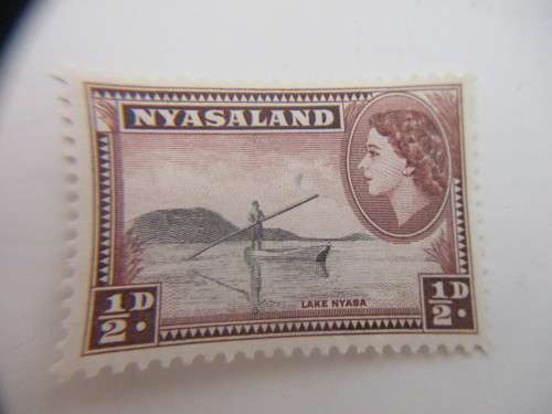 NYASALAND AND PART SET OF WILD LIFE  UNION OF SOUTH AFRICA STAMPS 1954
