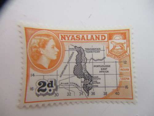 NYASALAND AND PART SET OF WILD LIFE  UNION OF SOUTH AFRICA STAMPS 1954