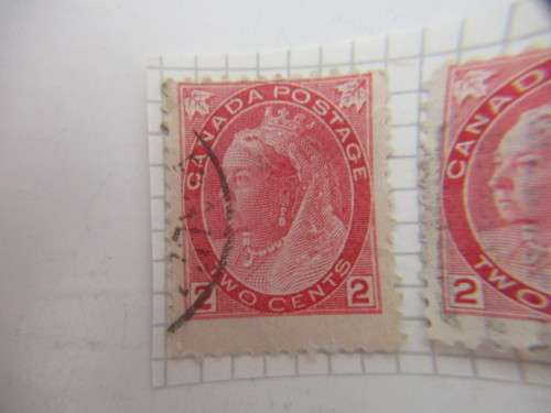 CANADA  AND INDIA QUEEN VICTORIA STAMPS