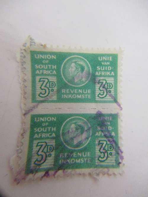 SOUTH AFRICA LOT OF REVENUE STAMPS