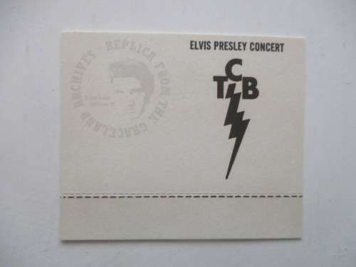 MINI ELVIS POSTER AND 3 COLLECTOR REPLICA ITEMS FROM ELVIS AND MAGAZINE
