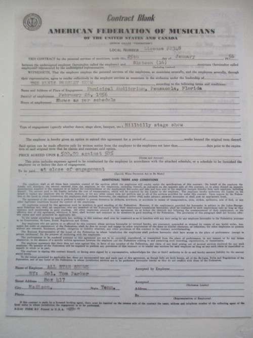 MINI ELVIS POSTER AND 3 COLLECTOR REPLICA DOCUMENTS FROM ELVIS AND MAGAZINE