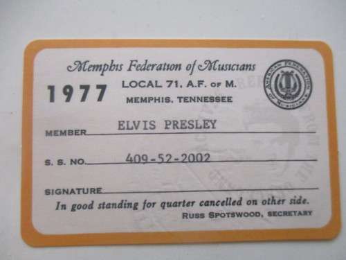 MINI ELVIS POSTER AND 3 COLLECTOR REPLICA DOCUMENTS  FROM ELVIS AND MAGAZINE