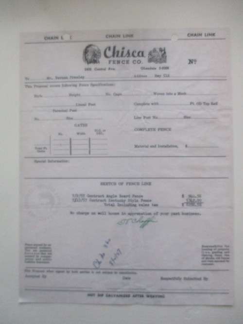 MINI ELVIS POSTER AND 3 COLLECTOR REPLICA DOCUMENTS  FROM ELVIS AND MAGAZINE