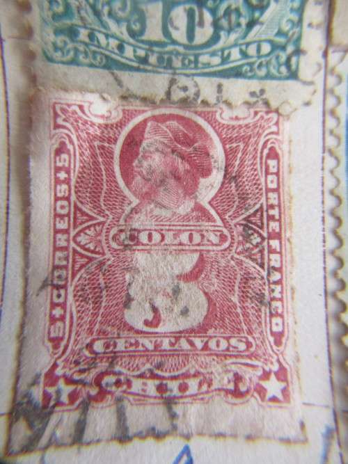 CHILE   -  LOT  OF  9 STAMPS  HINGED OLD STAMPS