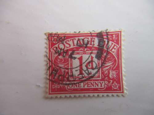 GREAT BRITAIN - LOT OF POSTAGE DUE  USED STAMPS