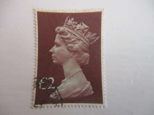 GREAT BRITAIN - QUEEN ELIZABETH USED MACHIN STAMPS  - BUST STAMPS