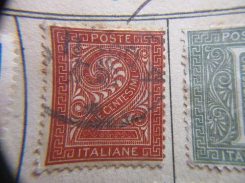 ITALY - KING HUMBERT 1901-1927  1 LIRE AND OTHER OLD STAMPS USED MOUNTED