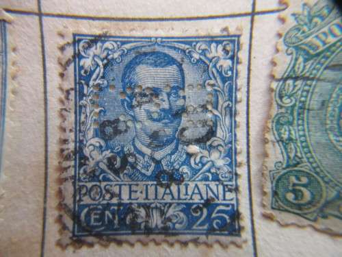 ITALY - KING HUMBERT 1901-1927  1 LIRE AND OTHER OLD STAMPS USED MOUNTED